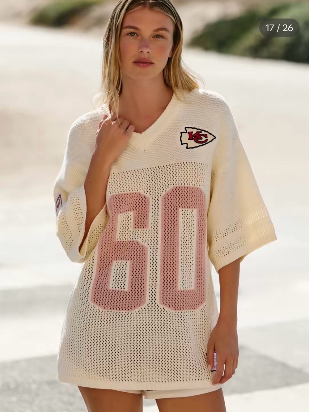 Mitchell & Ness Chiefs Knit Jersey